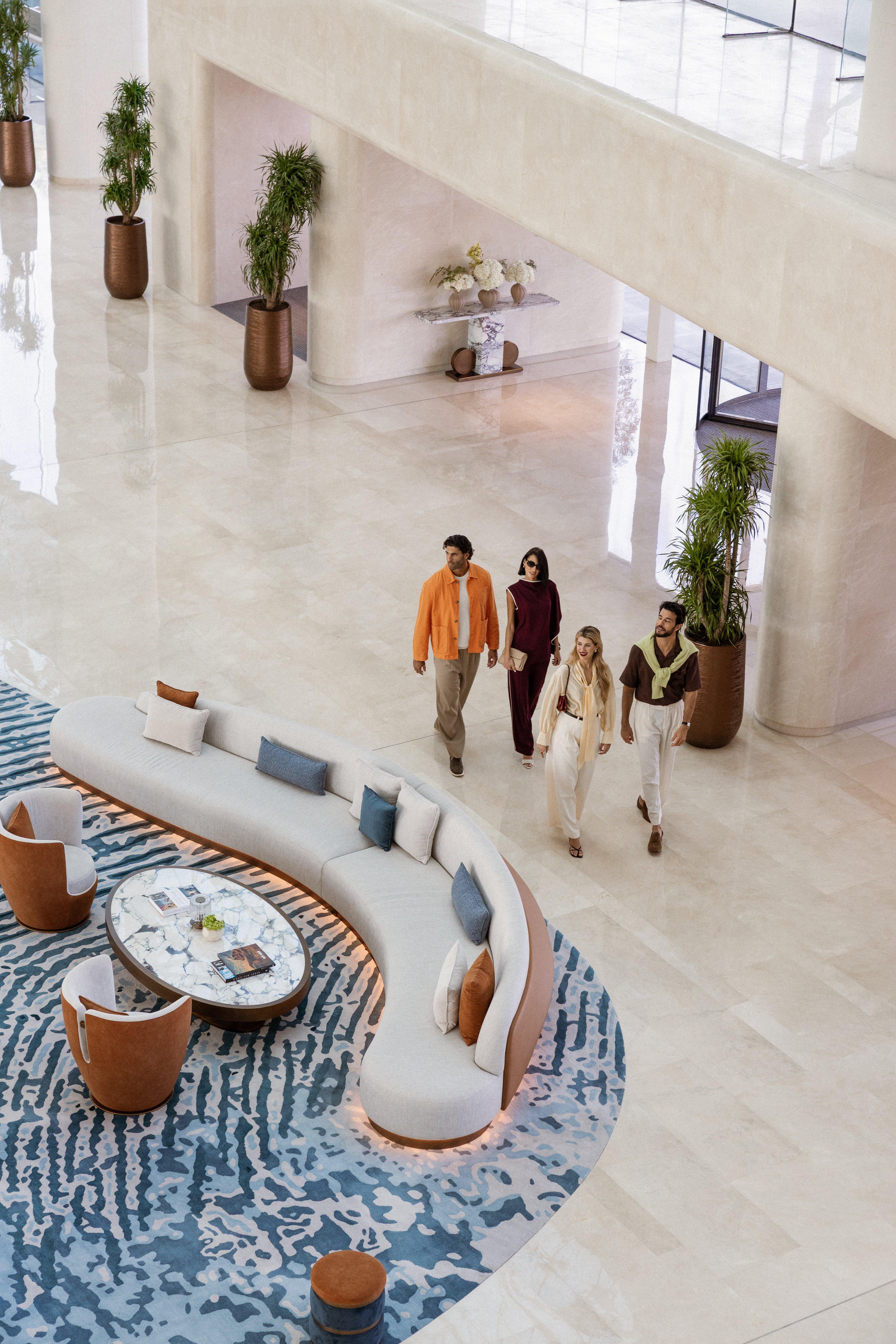 The Meydan Hotel lobby 